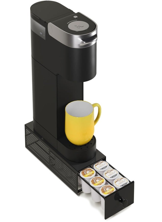 SICHEER K Cup Organization Storage Drawer Maker K Cup Holder Coffee Pod Organizer Stand Tray Counter Rack Countertop Maker Stand Capsules Compatible with Keurig Accessories Holds 12 Pods - Image 1